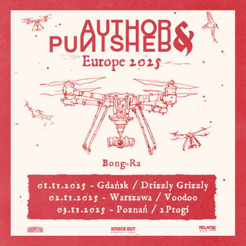 Concert of AUTHOR & PUNISHER in Gdańsk