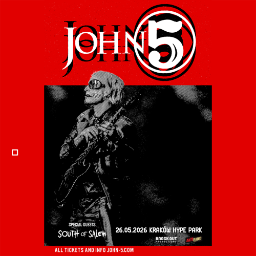 Concert of JOHN 5 in Krak&oacute;w