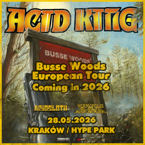 Concert of ACID KING in Krak&oacute;w