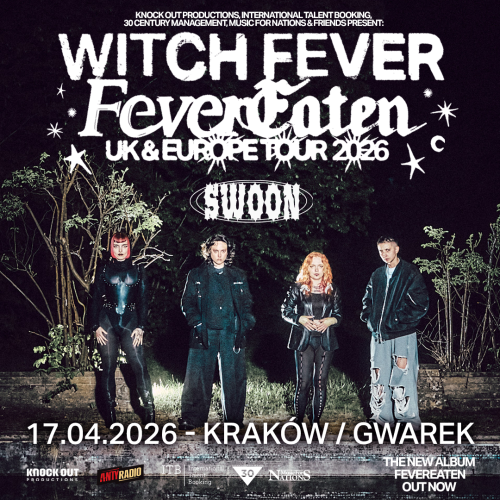 Concert of WITCH FEVER in Krak&oacute;w