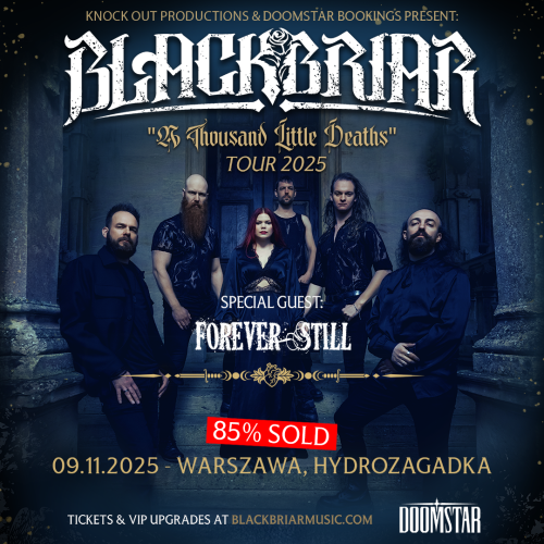 Concert of BLACKBRIAR in Warszawa