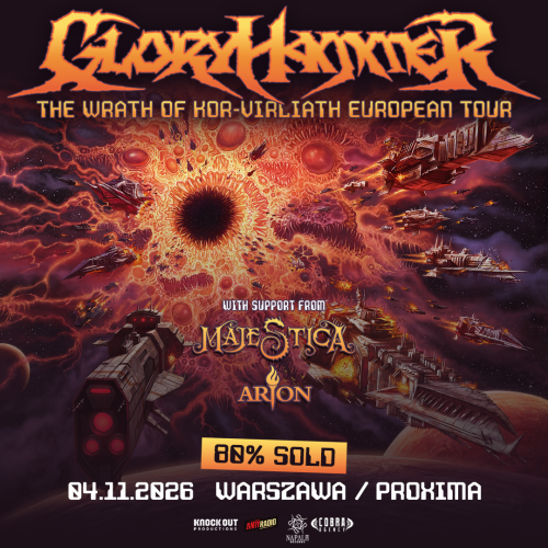 Concert of GLORYHAMMER in Warszawa