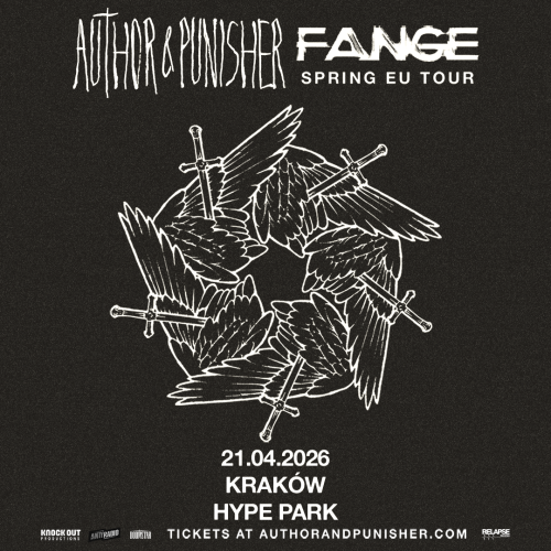 Concert of AUTHOR & PUNISHER in Krak&oacute;w