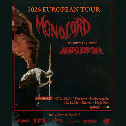 Concert of MONOLORD in Krak&oacute;w