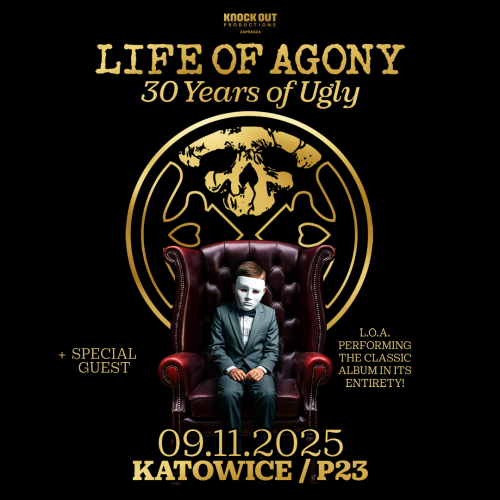 Concert of  LIFE OF AGONY in Katowice