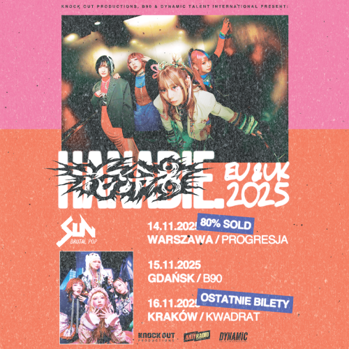 Concert of HANABIE in Gdańsk