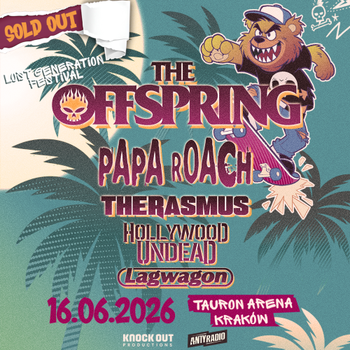 Concert of THE OFFSPRING in Krak&oacute;w