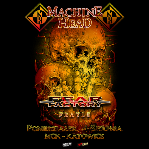 Concert of MACHINE HEAD in Katowice