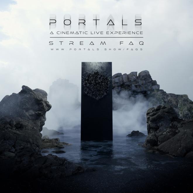 Tesseract prezentuje „Portals Live Cinematic Experience”